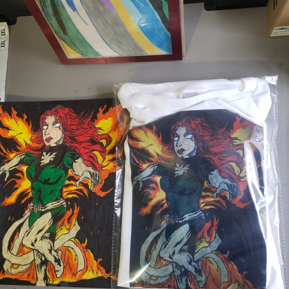 MVC3- Phoenix Graphic Design T-shirt
